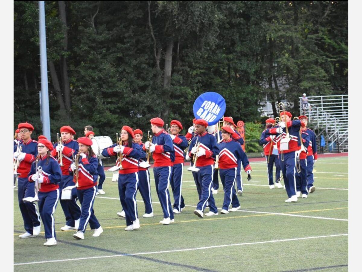 The Halftime Performance: The Foran band performs at the September 9 home football game, September 9, 2022. Photo Courtesy: Kylee Payne