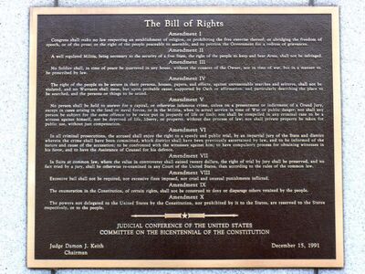 Our Bill of Rights: Celebrating the Day It Came to Be